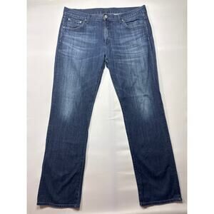 Citizens of Humanity Men's Sid Regular Straight Blue Denim Jeans - Size 38x33